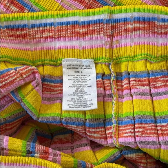 Solid & Striped Spacedye Stripe Coverup Set - Picture 7 of 7